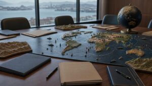 Editorial civic image for Geopolitics 101: How Geography Shapes International Power and Conflict