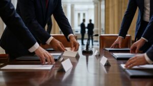 Editorial civic image for How Politicians Build and Maintain Power in Modern Government