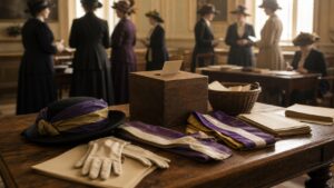 Editorial civic image for The Women’s Suffrage Movement: The Fight That Changed Democracy Forever
