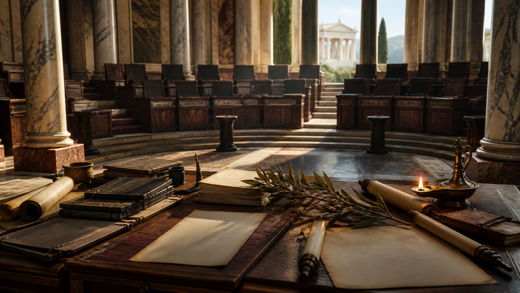 Editorial civic image for Julius Caesar: How Ambition and Power Transformed Rome