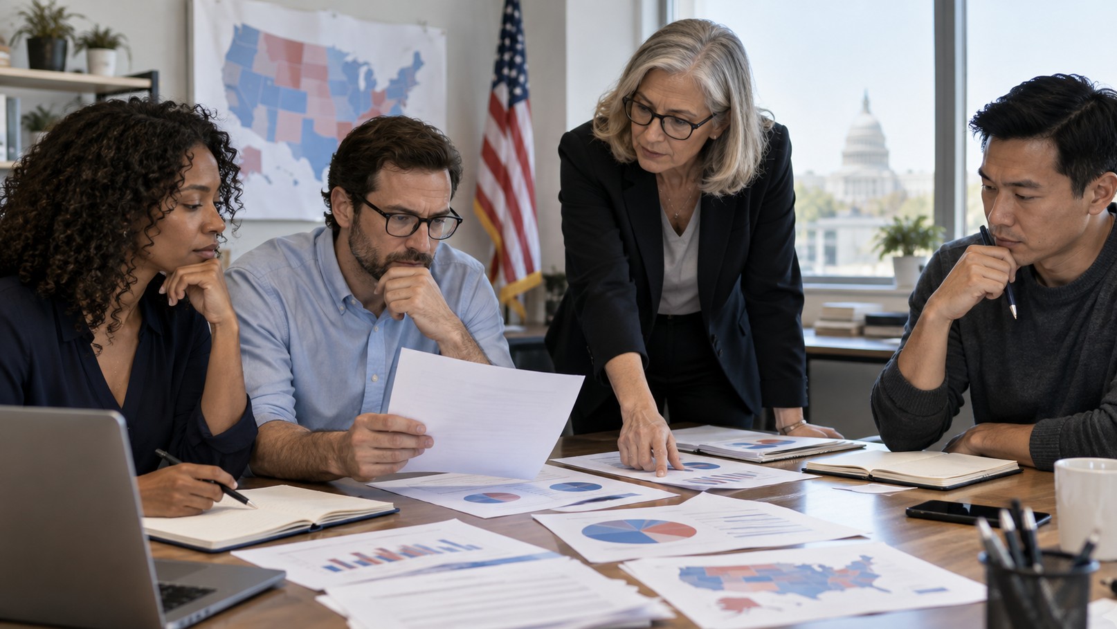 Editorial civic hero image for How Political Polling Works—and Why It Sometimes Fails